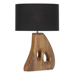 Baza pentru veioza din lemn maro 43 cm Work Thai Natura