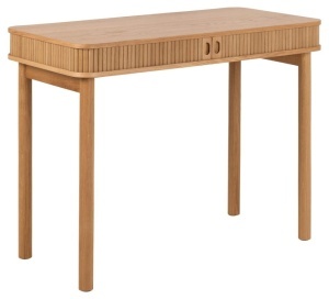 Birou din lemn maro 50x100 cm Langley Quiet Object