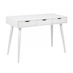 Birou din metal alb 50x110 cm Neptun Quiet Object