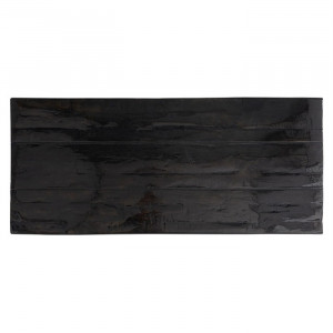 Blat negru din lemn 100x230 cm Grandis Richmond Interiors