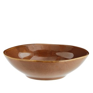 Bol maro din ceramica 18 cm Ruby Madam Stoltz