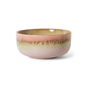 Bol pentru desert multicolor din ceramica 13 cm 70s Glaze HKliving