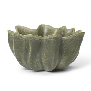 Bol verde din ceramica 36 cm Nium Ferm Living