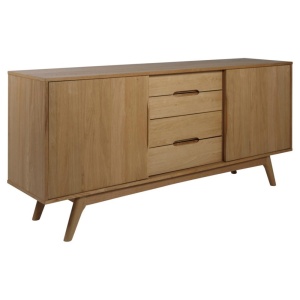 Bufet inferior din lemn maro 180 cm Marte Aby Quiet Object