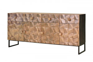 Bufet inferior maro din lemn 170 cm Cobre Giner y Colomer