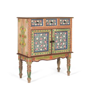 Bufet inferior multicolor din lemn 90 cm Zavik Giner y Colomer