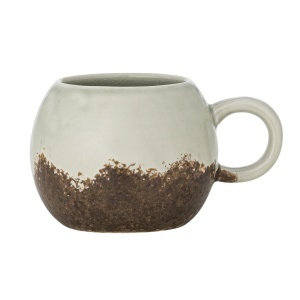 Cana maro/verde din ceramica 410 ml Paula Bloomingville