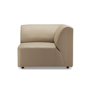 Canapea modulara maro din textil 94 cm Jax Pure Right HKliving
