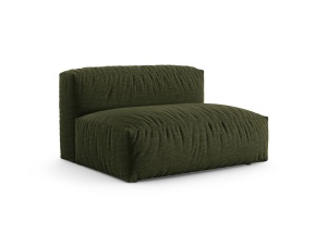 Canapea modulara verde din textil pentru 1 persoana Martina 132 XL Micadoni
