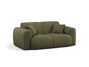 Canapea verde din textil pentru 2 persoane Molino Eden Micadoni