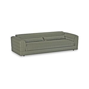 Canapea verde oliv din bumbac 274 cm Club Wander HKliving