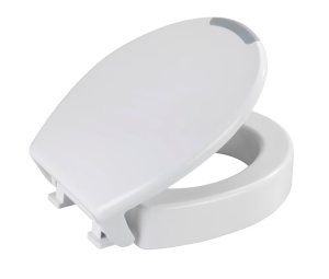 Capac pentru toaleta alb din plastic Secura Wenko