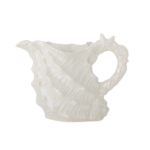Carafa alba din ceramica 1 L Shellie Bloomingville