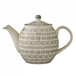 Ceainic gri din ceramica 1,2 L Katine Bloomingville