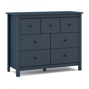 Comoda albastra din lemn 110 cm Misti Quiet Object