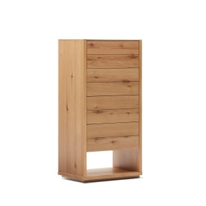 Comoda maro din lemn 60 cm Alguema Kave Home