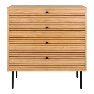 Comoda maro din metal 80 cm Kyoto House Nordic