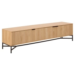 Comoda TV maro din metal 176 cm Jaipur Actona Company