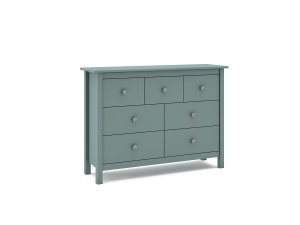 Comoda verde petrol din lemn 110 cm Max The Home Collection