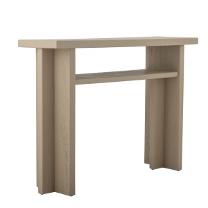 Consola bej din lemn 110 cm Cupa Bloomingville