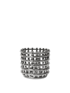 Cos argintiu din ceramica Clara Ferm Living
