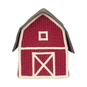 Cos cu capac multicolor din bumbac Farm House Lorena Canals
