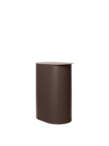 Cos de gunoi maro ciocolata din metal 6.6 L Enkel Ferm Living