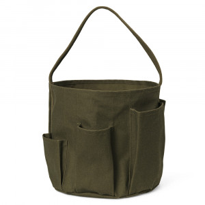 Cos oliv din bumbac Bark Garden Ferm Living