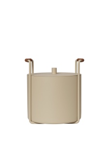 Cos pentru cenusa bej casmir din metal Port Ferm Living