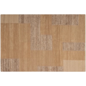 Covor bej nisipiu din fibre naturale 170x240 cm Noven Woood