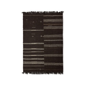 Covor maro din fibre naturale 150x240 cm Striped HKliving