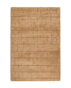 Covor maro din fibre naturale 200x300 cm Helun Kave Home