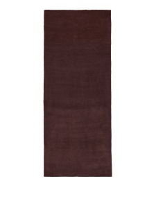 Covor maro inchis din fibre naturale 80x200 cm Stille Ferm Living