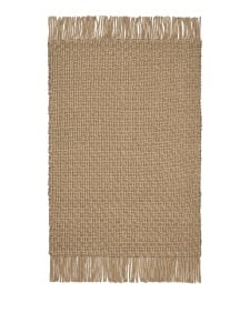 Covor maro tan/negru din fibre naturale 200x300 cm Udo Ferm Living