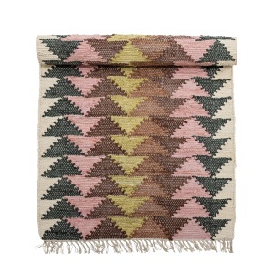 Covor multicolor din bumbac 80x180 cm Desmond Bloomingville