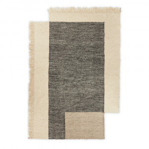 Covor multicolor din fibre naturale 200x300 cm Counter Ferm Living