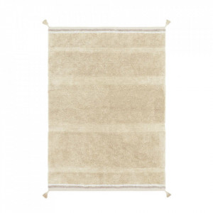 Covor pentru copii bej/auriu din bumbac 120x160 cm Bloom Lorena Canals