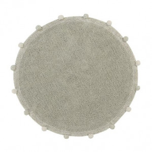 Covor pentru copii oliv/crem din bumbac 120 cm Bubbly Lorena Canals