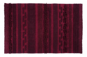 Covor pentru copii rosu din bumbac 140x200 cm Air Lorena Canals
