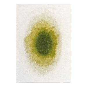 Covor verde din fibre sintetice Drop Green Pepper Louis de Poortere (diverse dimensiuni)