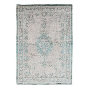 Covor verde din fibre sintetice Medallion Jade Oyster Louis de Poortere (diverse dimensiuni)