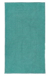 Covoras baie albastru petrol din fibre sintetice 50x90 cm Monza Lalee