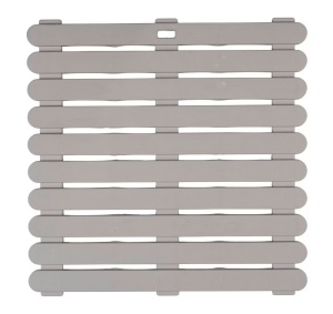 Covoras baie grej din plastic 55x55 cm Dany Wenko