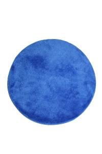 Covoras de baie albastru inchis din fibre sintetice 90 cm Havai The Home Collection