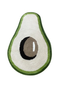 Covoras de baie multicolor din fibre sintetice 60x100 cm Zavoka The Home Collection