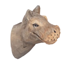 Cuier multicolor din lemn Hippo Ferm Living