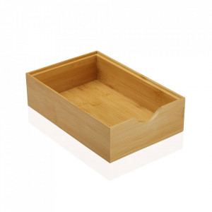 Cutie maro din lemn Medium Bamboo Box Versa Home