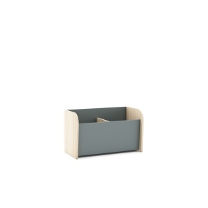 Cutie pentru jucarii verde/maro din lemn Esteban The Home Collection