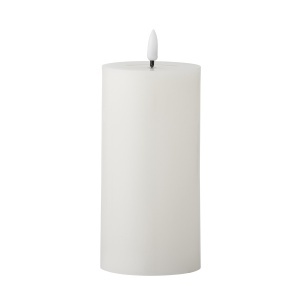 Decoratiune luminoasa alba din fibre naturale Ponza L Bloomingville