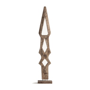 Decoratiune maro din lemn 210 cm Teran Vical Home